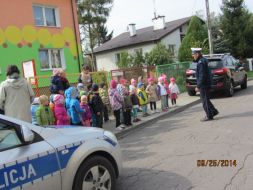W naszym przedszkolu gościliśmy Policjantów z Komendy Powiatowej Policji w Kraśniku