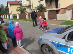 W naszym przedszkolu gościliśmy Policjantów z Komendy Powiatowej Policji w Kraśniku