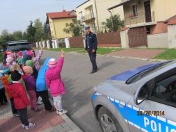 W naszym przedszkolu gościliśmy Policjantów z Komendy Powiatowej Policji w Kraśniku