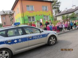 W naszym przedszkolu gościliśmy Policjantów z Komendy Powiatowej Policji w Kraśniku