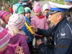 W naszym przedszkolu gościliśmy Policjantów z Komendy Powiatowej Policji w Kraśniku