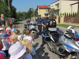 Wizyta funkcjonariuszy Policji KPP w naszym przedszkolu 