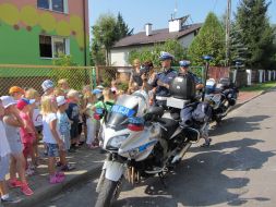 Wizyta funkcjonariuszy Policji KPP w naszym przedszkolu 