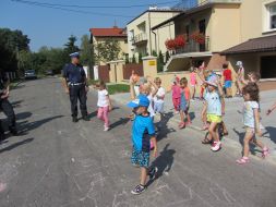 Wizyta funkcjonariuszy Policji KPP w naszym przedszkolu 