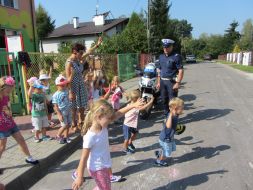 Wizyta funkcjonariuszy Policji KPP w naszym przedszkolu 
