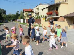 Wizyta funkcjonariuszy Policji KPP w naszym przedszkolu 