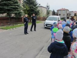 Spotkanie z funkcjonariuszami KPP w Kraśniku 