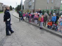 Spotkanie z funkcjonariuszami KPP w Kraśniku 