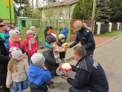 Spotkanie z funkcjonariuszami KPP w Kraśniku 