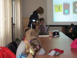 WIZYTA STARSZAKÓW W KOMENDZIE POWIATOWEJ POLICJI W KRAŚNIKU