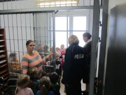 WIZYTA STARSZAKÓW W KOMENDZIE POWIATOWEJ POLICJI W KRAŚNIKU