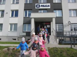 WIZYTA STARSZAKÓW W KOMENDZIE POWIATOWEJ POLICJI W KRAŚNIKU