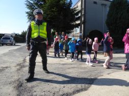 Odwiedziny policjantów