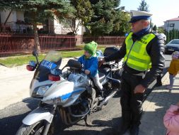 Odwiedziny policjantów