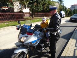 Odwiedziny policjantów