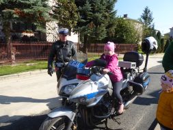Odwiedziny policjantów