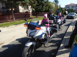 Odwiedziny policjantów