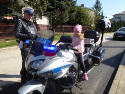 Odwiedziny policjantów