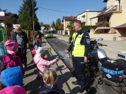 Odwiedziny policjantów