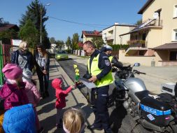 Odwiedziny policjantów
