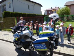Wizyta funkcjonariuszy Policji KPP w Kraśniku