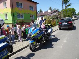 Wizyta funkcjonariuszy Policji KPP w Kraśniku