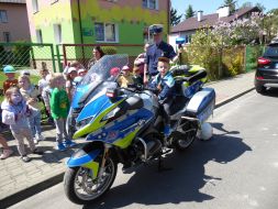 Wizyta funkcjonariuszy Policji KPP w Kraśniku