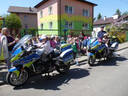 Wizyta funkcjonariuszy Policji KPP w Kraśniku