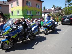 Wizyta funkcjonariuszy Policji KPP w Kraśniku
