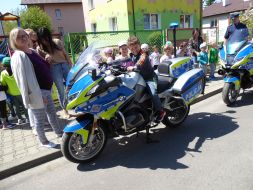 Wizyta funkcjonariuszy Policji KPP w Kraśniku