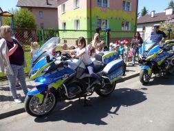 Wizyta funkcjonariuszy Policji KPP w Kraśniku