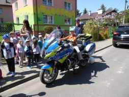 Wizyta funkcjonariuszy Policji KPP w Kraśniku