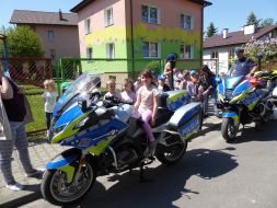 Wizyta funkcjonariuszy Policji KPP w Kraśniku