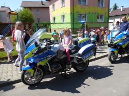 Wizyta funkcjonariuszy Policji KPP w Kraśniku