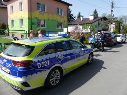 WIZYTA POLICJANTÓW W PRZEDSZKOLU 