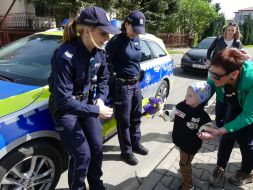 WIZYTA POLICJANTÓW W PRZEDSZKOLU 