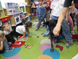 POZNAJMY SIĘ - ZABAWY Z PSEM